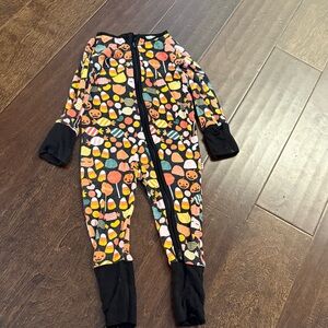 Little sleepies Halloween zippy